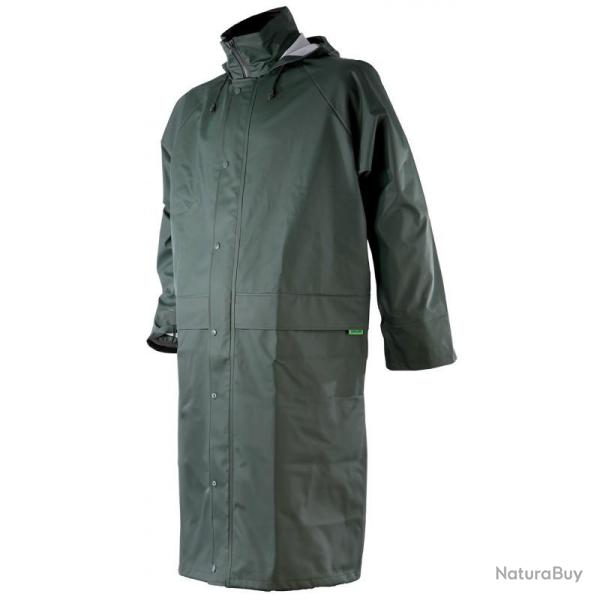 Manteau de Pluie long vert