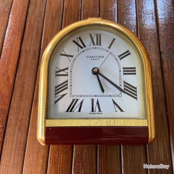 CARTIER PENDULE DE TABLE ROMANE  PENDULETTE