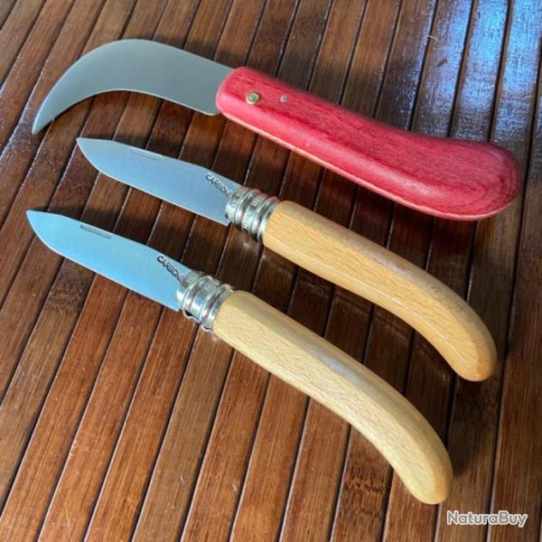 LOT DE TROIS COUTEAUX DE FABRICATION FRAN�AISE MOD�LE D�POS�