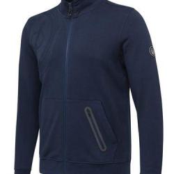 Sweat de chasse zipp&eacute; bleu BERETTA-XXL