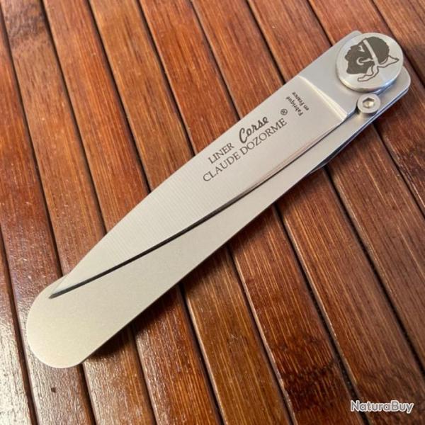 COUTEAU FRAN�AIS LINER CORSE CLAUDE DOZORME COMME NEUF