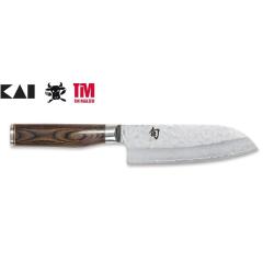 Kai TDM-1727 Shun Premier Tim M&auml;lzer  Santoku Lame 5.5" (14 cm), Poign&eacute;e 12 cm