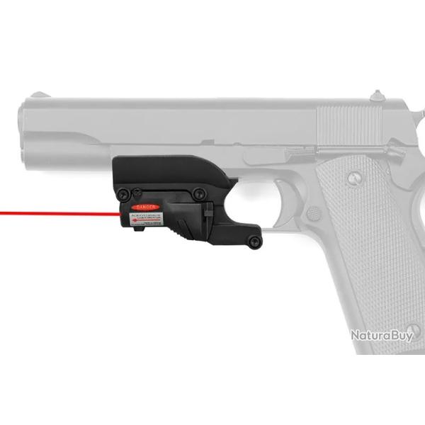 Laser rouge pour montage sur arme type Colt 1911