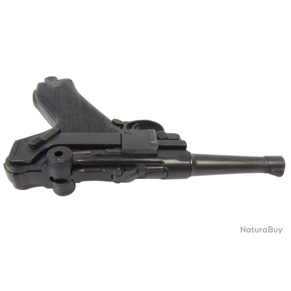 R�plique d�corative Denix du pistolet allemand Luger P08 Luger P08