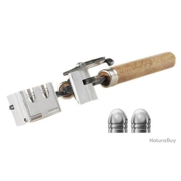 Lee Precision - Moule � balle � t�te ronde double cavit� 365-95-1R 90466