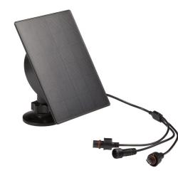Panneau solaire Num'Axes 6v / 9v / 12v avec batterie int&eacute;gr&eacute;e. Panneau solaire 6V/9V/12V