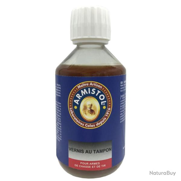 Vernis au tampon Armistol 250ml pour bois Vernis au tampon Armistol 250ml