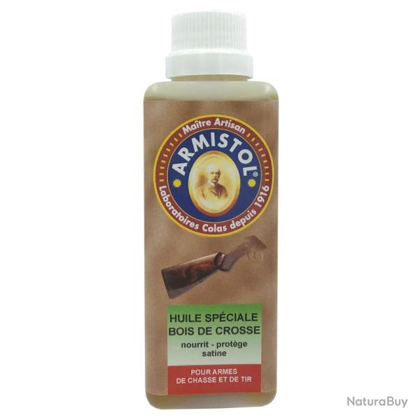 Huile Armistol pour Bois de crosse Flacon 120ml