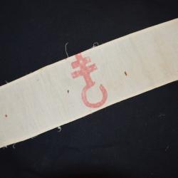 BRASSARD FRANCAIS FFI -REGION C-LORRAINE-VOSGES-LIBERATION-MAQUIS-RESISTANCE-2&deg;WW