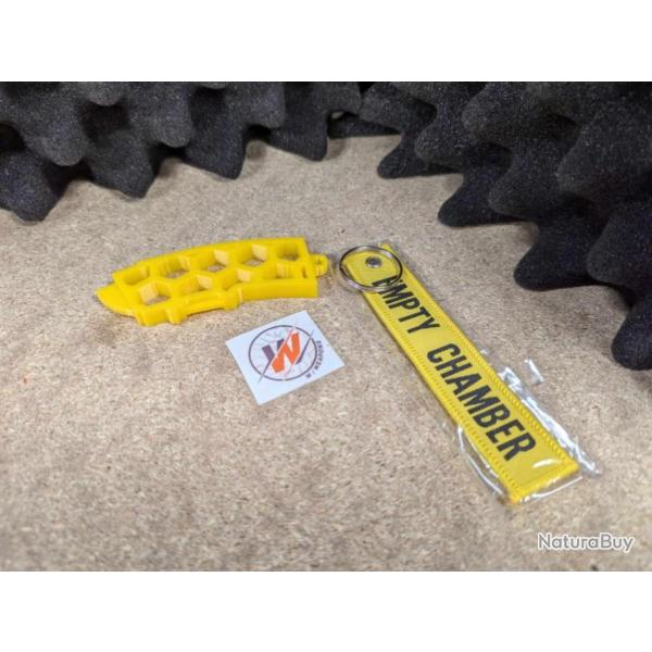 CZ 457 LRP - Drapeau de s�curit� Flagazine Empty Chamber JAUNE version 2 sp�cial LRP -  Print 3D