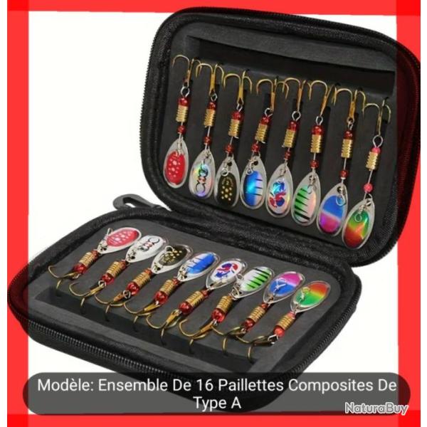 LOT 16 cuill�res � truite