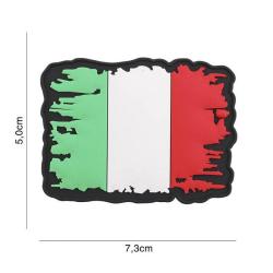 Patch 3D PVC Drapeau Vintage Italie (101 Inc)