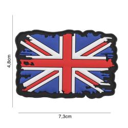 Patch 3D PVC Drapeau Vintage Royaume Uni (101 Inc)