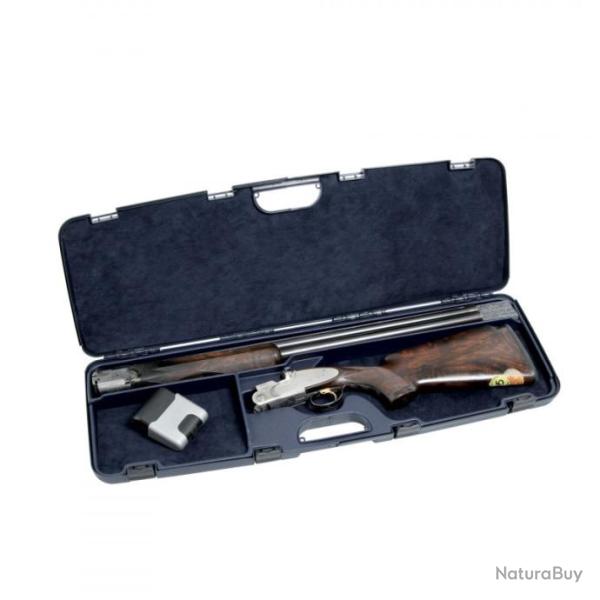 Negrini - Mallette NOIR en PP recouvert de velours pour fusils de chasse � canons superpos�s