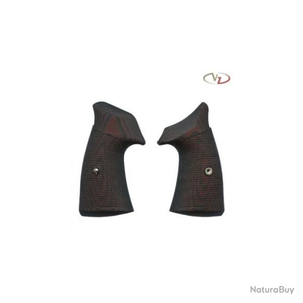 VZ Grips - Poign�e pour S&W "K/L Frame" avec poign�e Tactical Diamond - Black Cherry