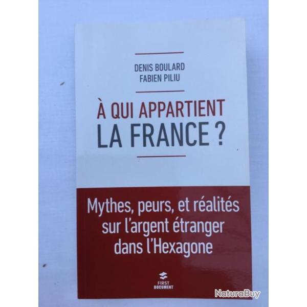 A QUI APPARTIENT LA FRANCE ? - Denis Boulard et Fabien Piliu
