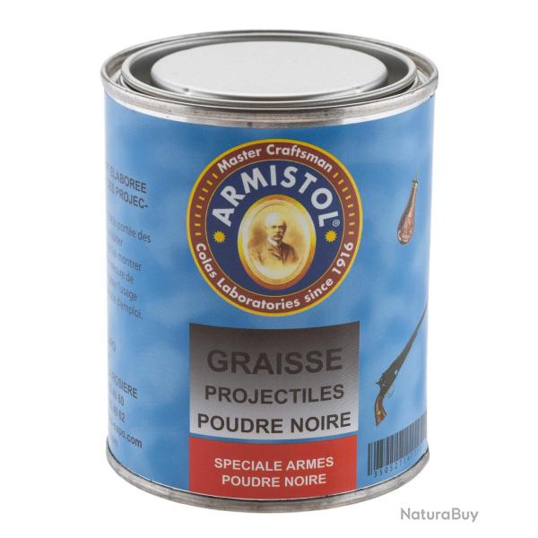 ARMISTOL - GRAISSE PROJECTILES POUDRE NOIRE 250 ml