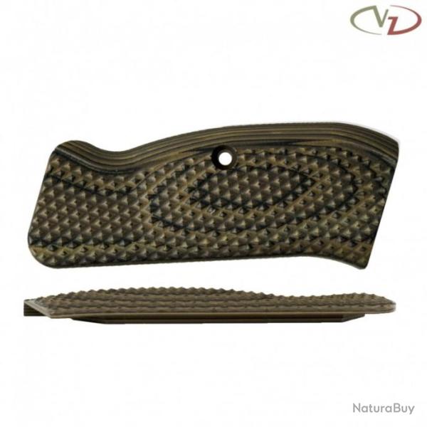VZ Grips - Poigne pour CZ75 Palm Swell - Diamond Backs - Hyena Brown