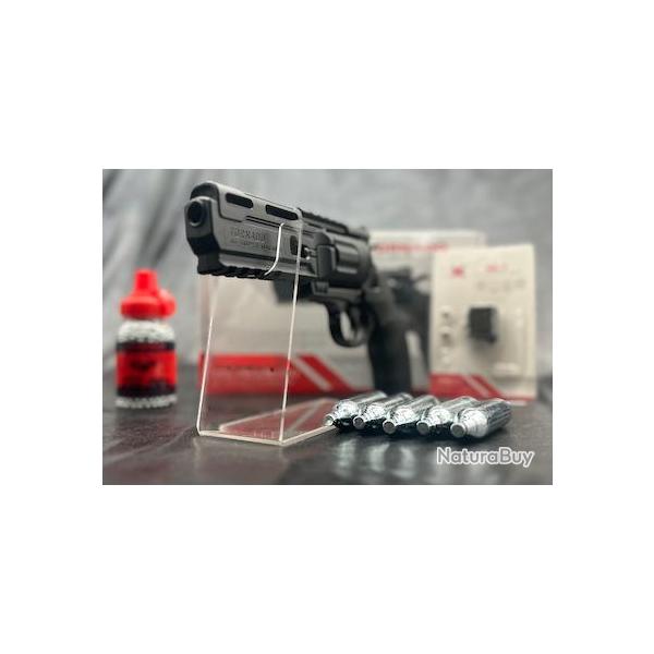 Pack laser "REVOLVER UX TORNADO" CO2 - BILLES ACIER/4.5MM