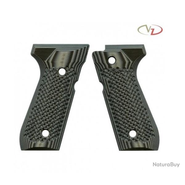 VZ Grips - Poign�e pour Beretta 92-96-98 mod�le GolfBall - Full Size - Black Grey