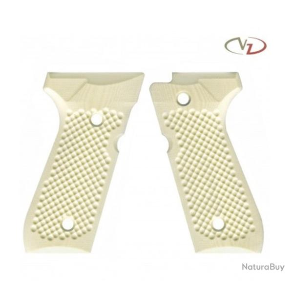 VZ Grips - Poign�e pour Beretta 92-96-98 mod�le GolfBall - Full Size - Ivory