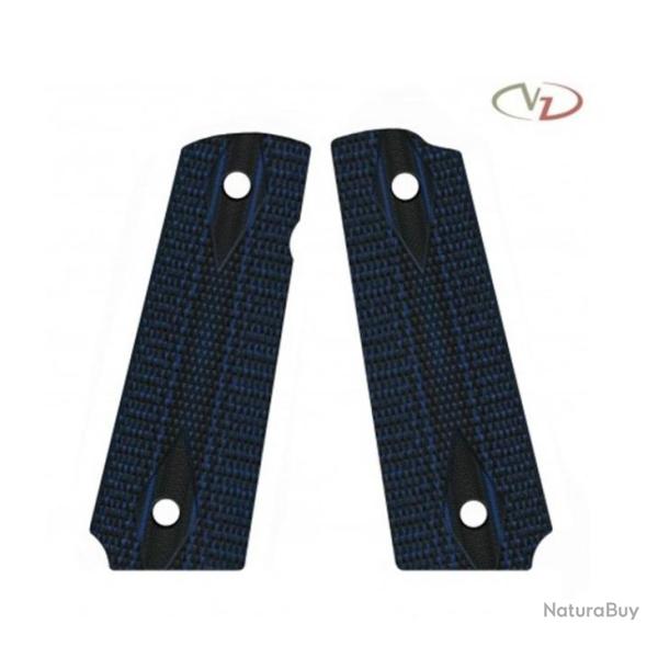 VZ Grips - Poign�e pour 1911 mod�le Double Diamond - Profil Standard - Blue Black