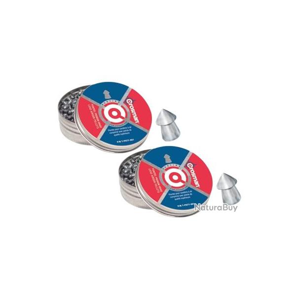 Lot de 2 bo�tes de PLOMBS - POINTED - C5.5 X500