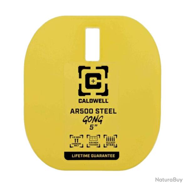 Gong m�tallique en acier AR500 - 16x14cm, �p. 9.5mm
