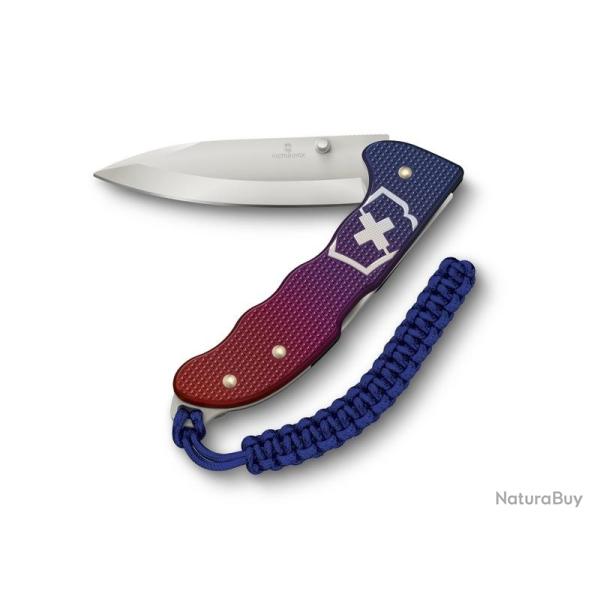 COUTEAU PLIANT VICTORINOX EVOKE ALOX ROUGE / BLEU