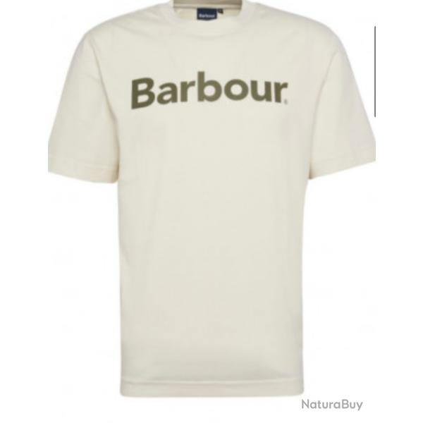 BARBOUR TEE SHIRT LOGO