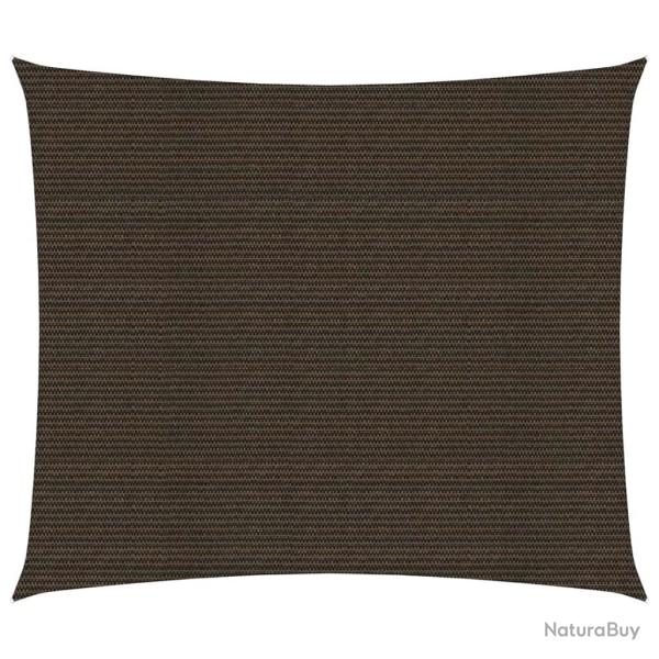 Voile d'ombrage 160 g/m� 2,5 x 3 m PEHD marron 02_0009134