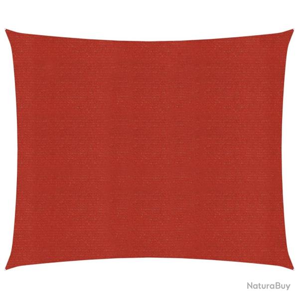 Voile d'ombrage 160 g/m� 2 x 2,5 m PEHD rouge 02_0009253