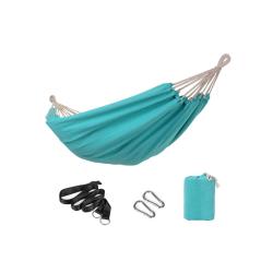 Hamac 210 x 150 cm double charge 300 kg pour terrasse balcon jardin ext&eacute;rieur camping avec sac de t