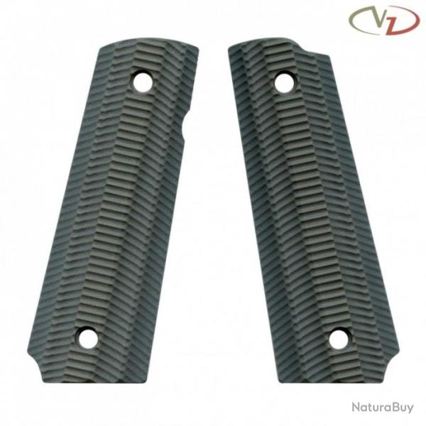 VZ Grips - Poign�e pour 1911 mod�le Aliens - Profil Slim - Steel Grey