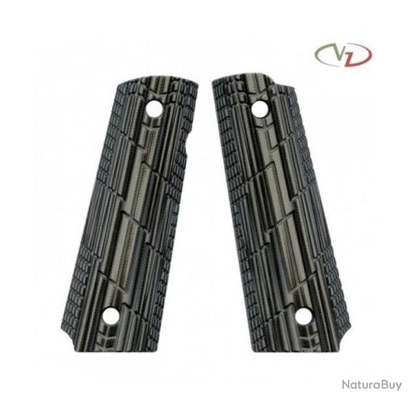 VZ Grip  - Poign�e pour 1911 mod�le Walkure - Profil Standard - Steel Black Grey