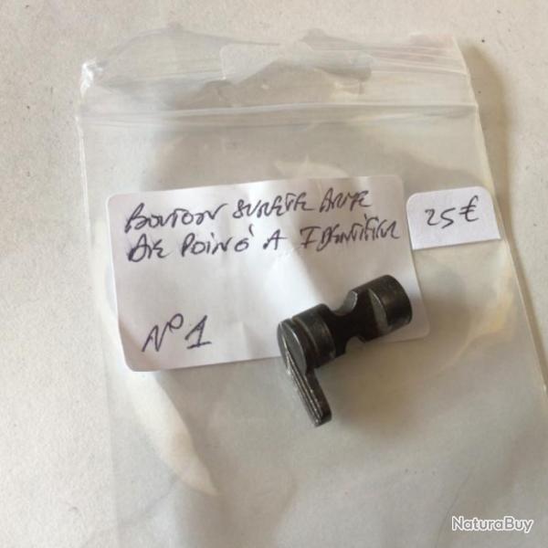VENDU PAR LE-CUIRASSIER  N�1 BOUTON S�CURIT� POUR ARME DE POING � IDENTIFIER
