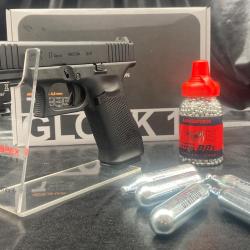 Pack "Laser Pr&ecirc;t &agrave; tirer" PISTOLET "GLOCK 17 GEN5" - CO2 - Calibre BB/4,5MM