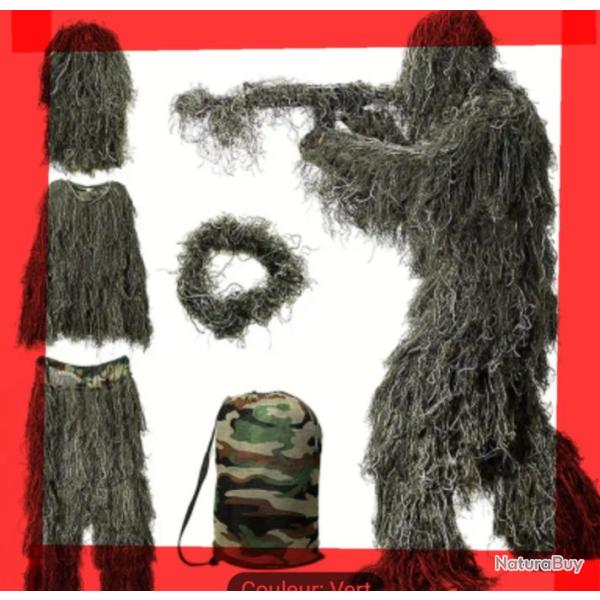 Ghillie chasse � l'approche