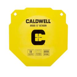 Gong m&eacute;tallique en acier AR500 - Octogone 33x33cm, &eacute;p. 9.5mm