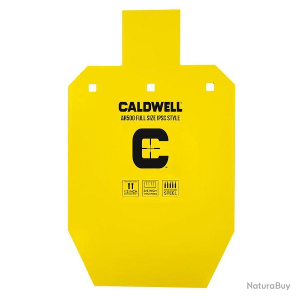 Gong m�tallique en acier AR500 - Full Size IPSC, �p. 9.5mm