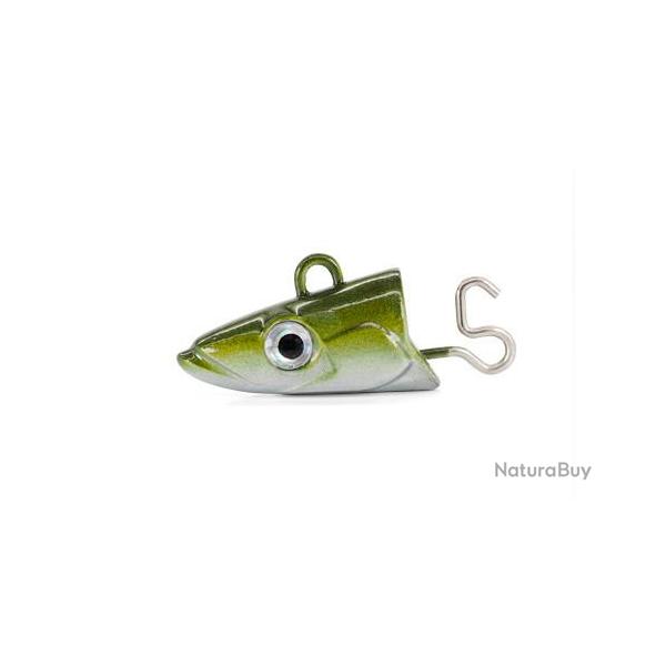 T�tes Leurre FIIISH Black Eel 150 Taille 3 2 t�tes Shore 20g Khaki