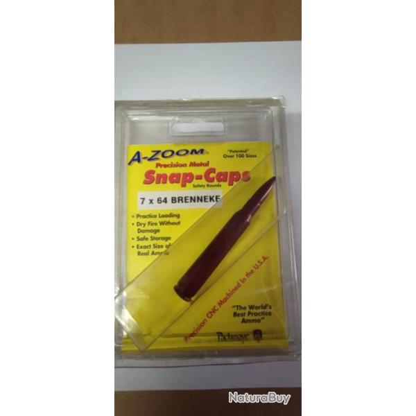 1 DOUILLE  AMORTISSEUR ALU - CALIBRE 7x64  - NEUF