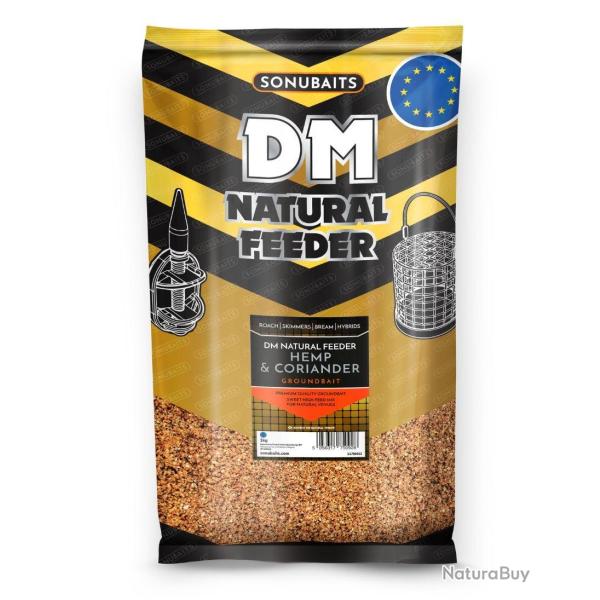 SONUBAITS AMOR�E DM NATURAL FEEDER HEMP & CORIANDER 1KG