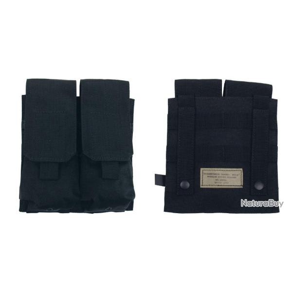 Sac � magazines pour 2 magazines "MOLLE" - noir
