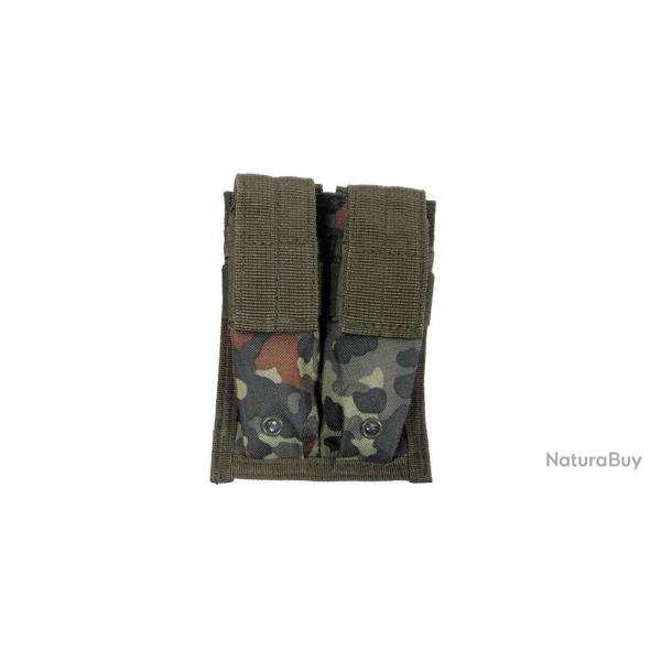 Sac de magazine pour 2 magazines (MOLLE) - camouflage tachet�