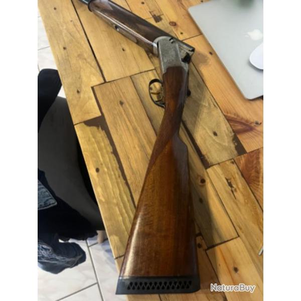 Fusil cal 12 superpos� bergeron de saint Etienne en excellent �tat