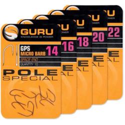 GURU HAME&Ccedil;ON POLE SPECIAL HOOK MICRO BARBED / SPADE END GURU 20