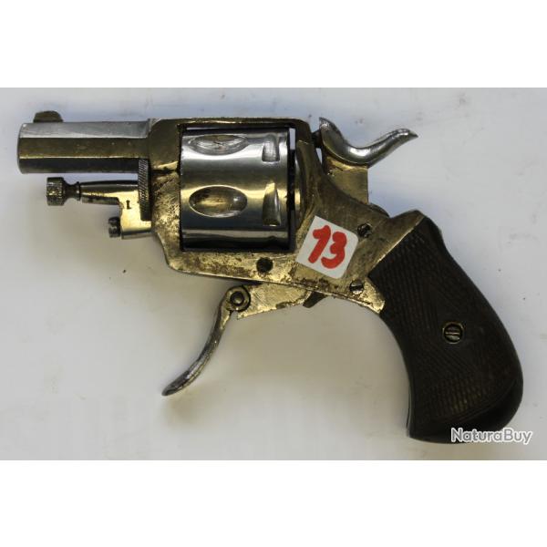 REVOLVER FABRICANT LIEGE MOD�LE MINION NICKEL