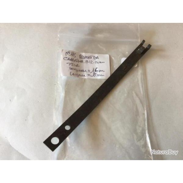 VENDU PAR LE-CUIRASSIER N� 115 RESSORT DE DETENTE CARABINE 9-12-14 MM 22 LR GAUCHER