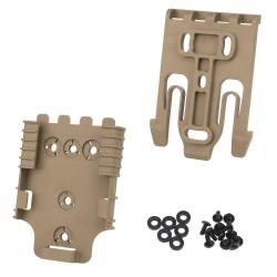 Adaptateur support jambe MHA LSK QLS G19 - Fourche R&eacute;cepteur (Marron)